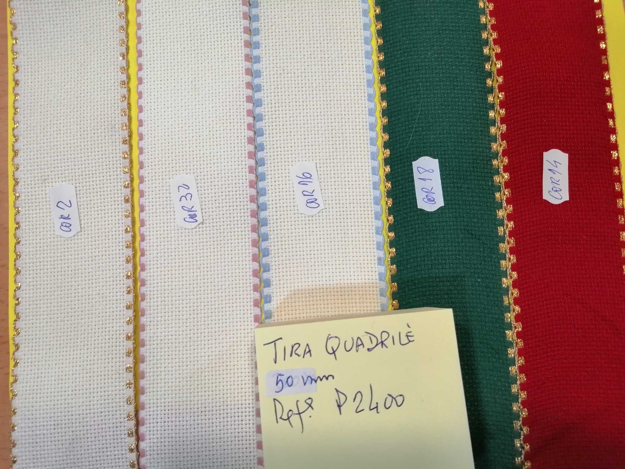 VENDE-SE 370 METROS DE FITA QUADRILÉ LARG. 30-50-70 E 100MM