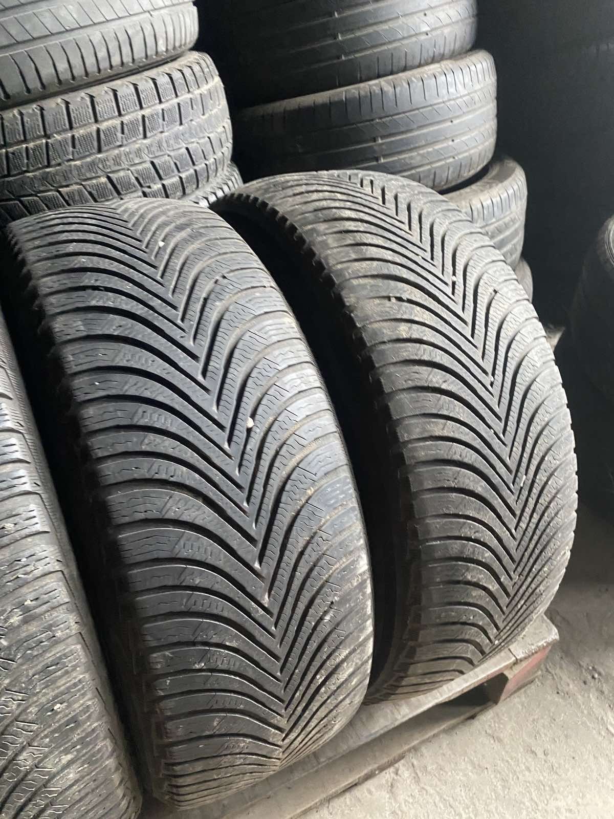 225.55.17 Michelin 4шт зима БУ склад шины резина из Европы 55 R17 225