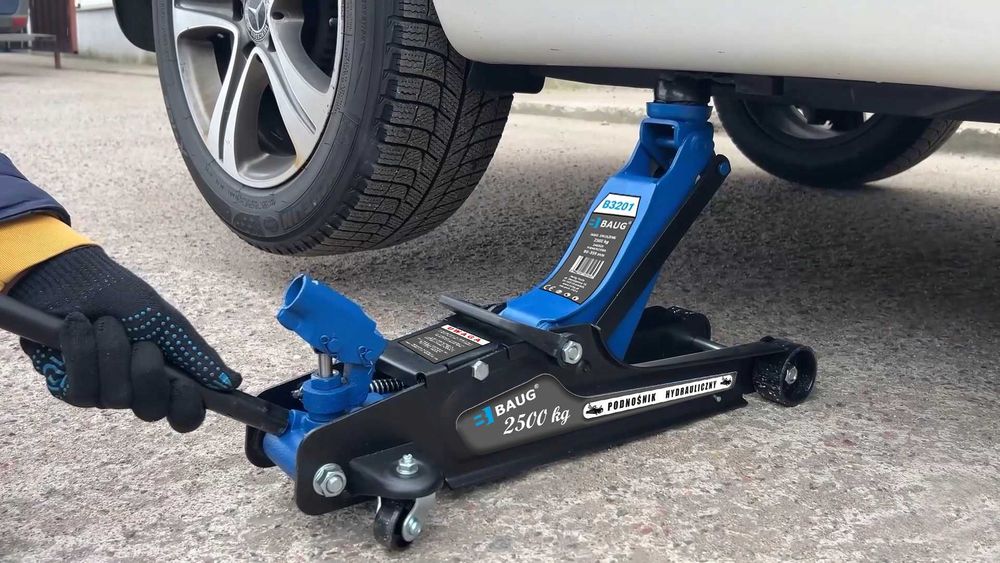 PODNOŚNIK SAMOCHODOWY Hydrauliczny Lewarek Żaba Niskoprofilowy 2,5T