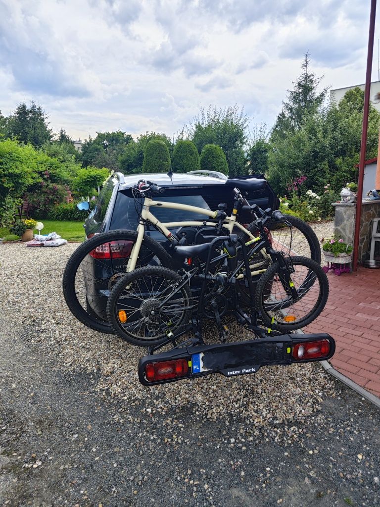 Wynajem bagażnik rowerowy na hak - 4 rowery