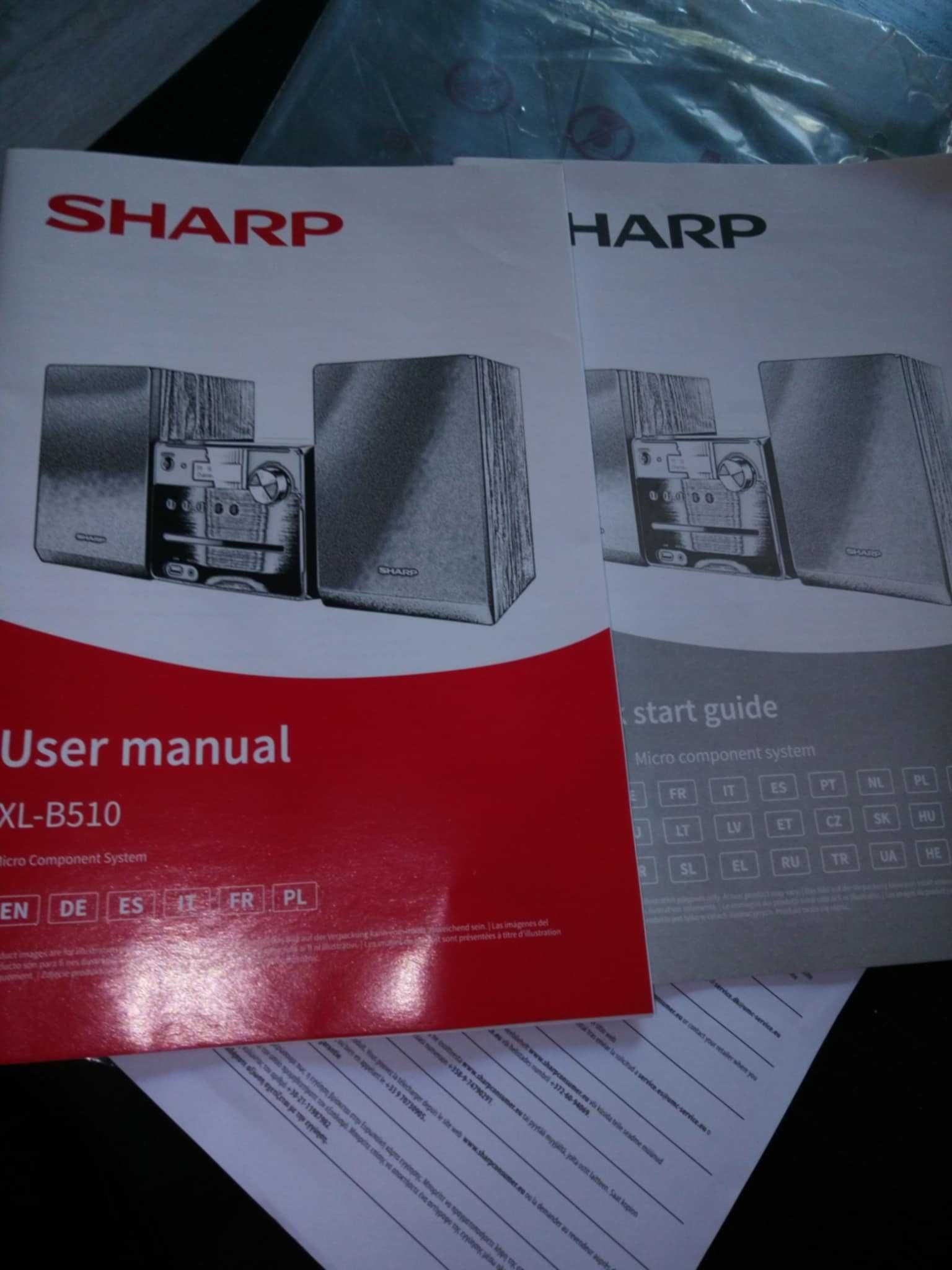 Wieżyczka SHARP-jak nowa ,mało używana.