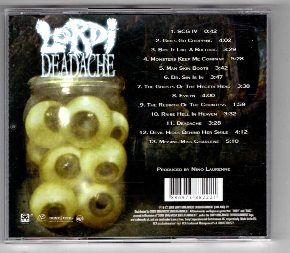 Lordi - Deadache (CD)