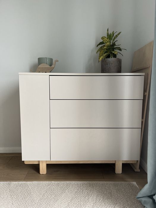 Komoda z szufladami BASIC marki LukMebel _ opcja z przewijakiem