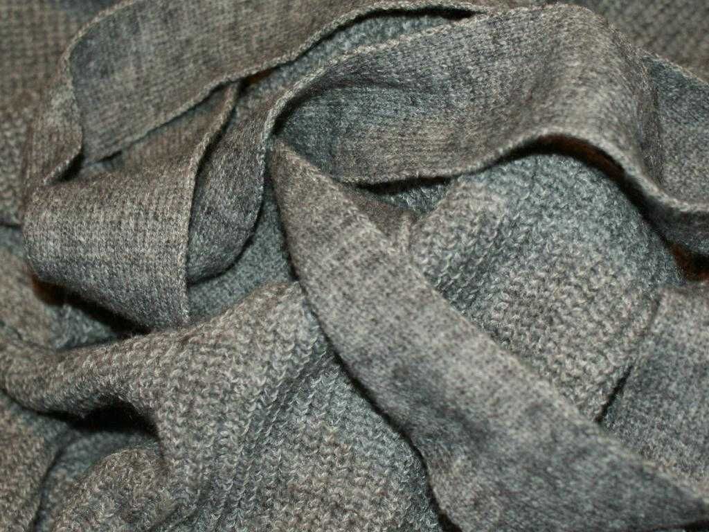 Shein maxi długi kardigan sweter damski rozpinany szary wiązany 40 L