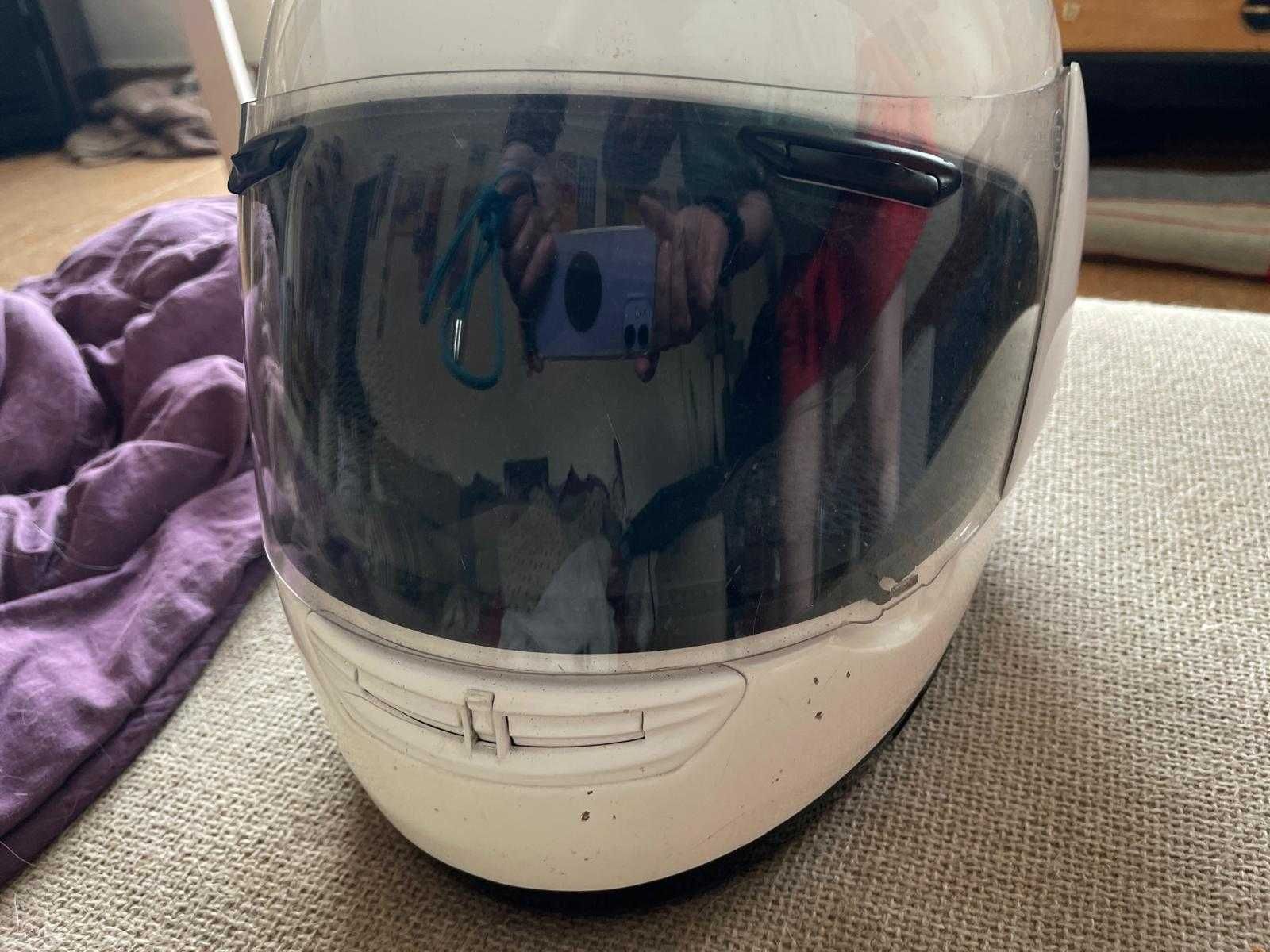 Capacete Arai Branco como novo