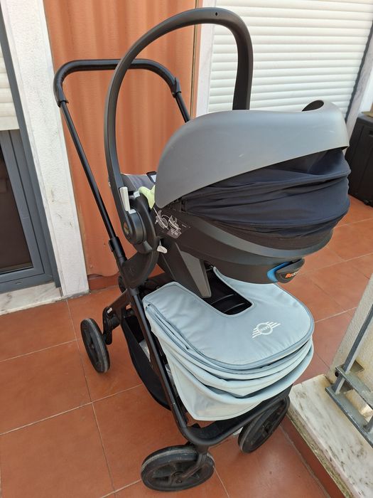 Carrinho bebê easy rider com ovo be safe