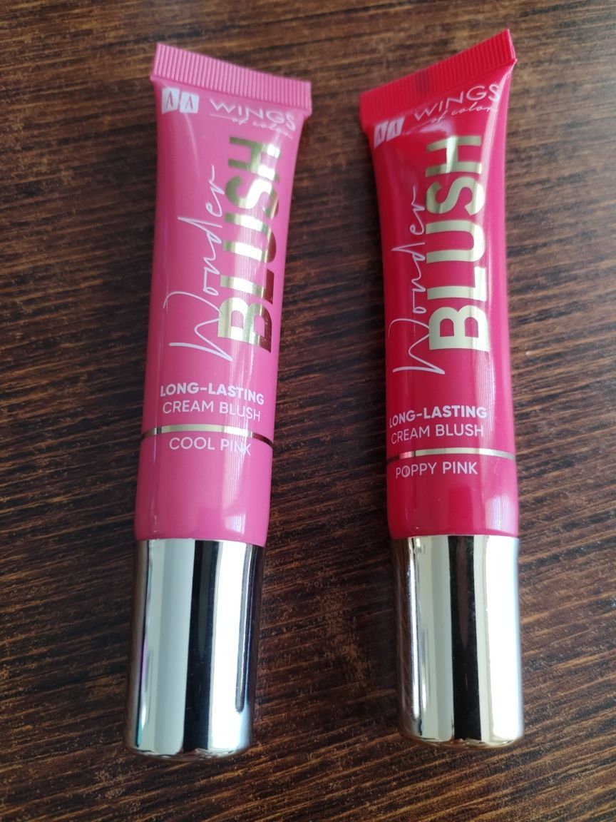 2 róże w płynie Wonder Blush AA WINGS OF Color  Cool pink i Poppy pink