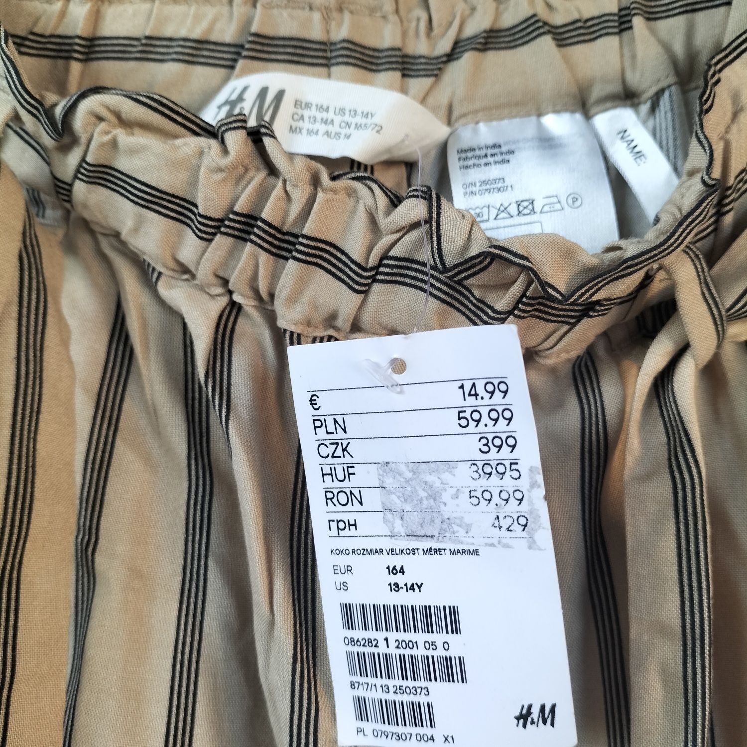 Spodnie H&M rozmiar 164