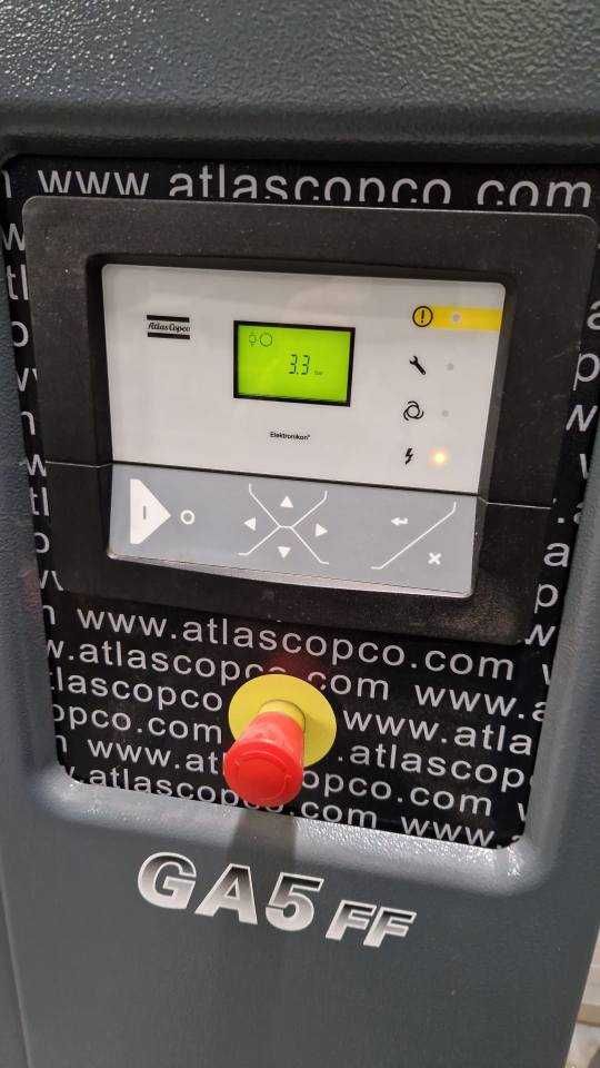 Kompresor śrubowy Atlas Copco GA5 FF