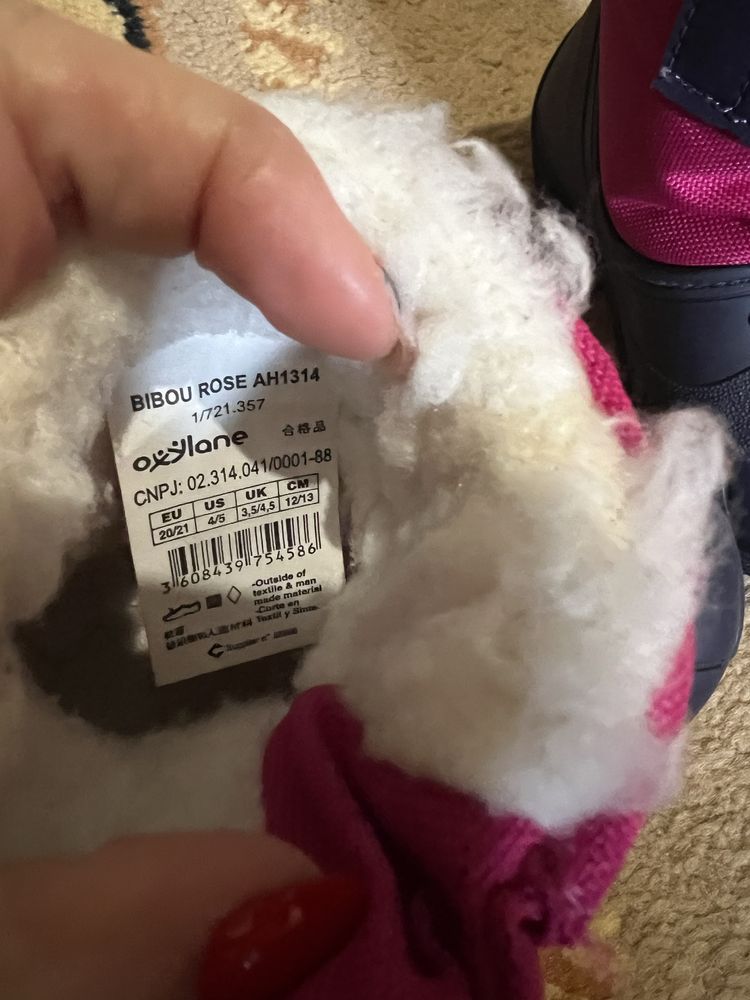 Botas neve varios tamanhos