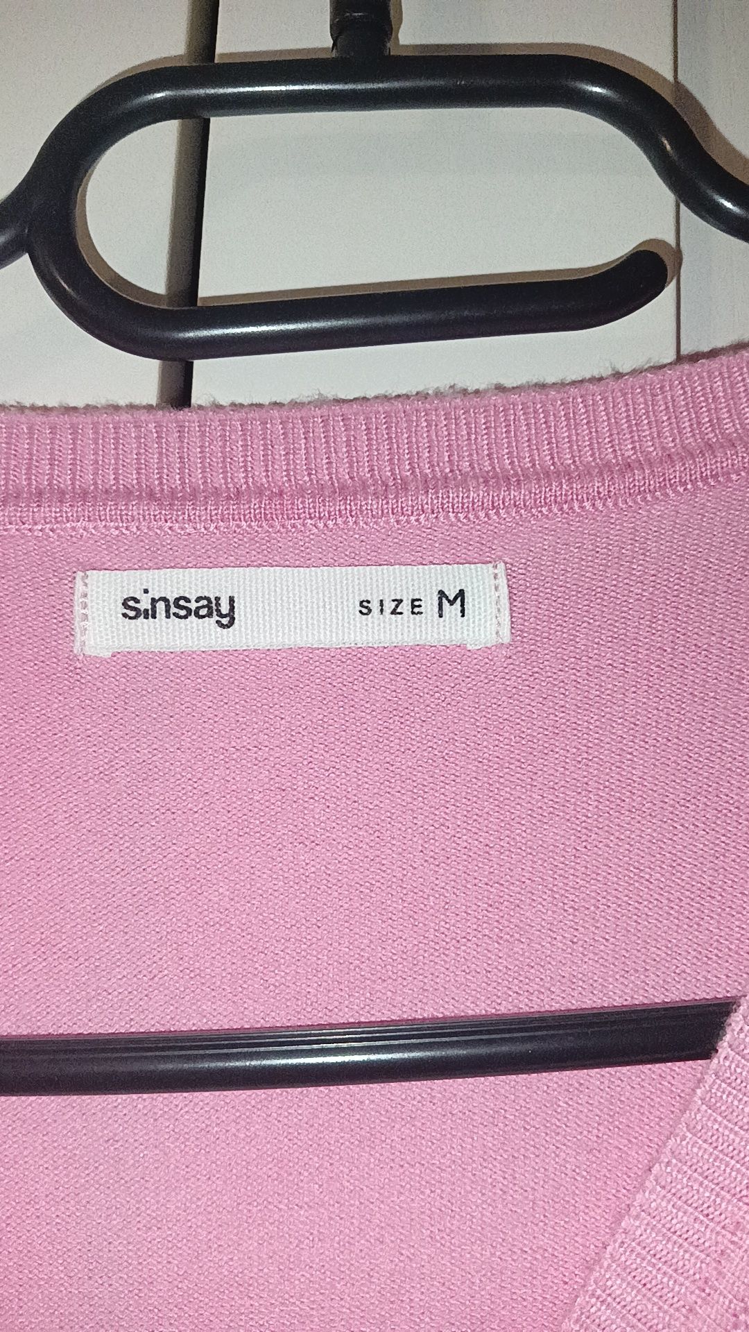 Różowy top z Sinsay