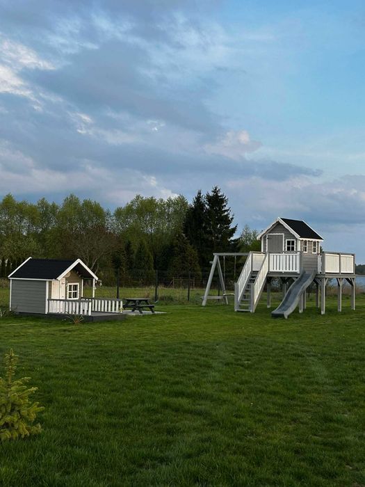 Domek Mazury Sauna Jezioro Prywatna Plaża Altana Grill Rowerek Łódka