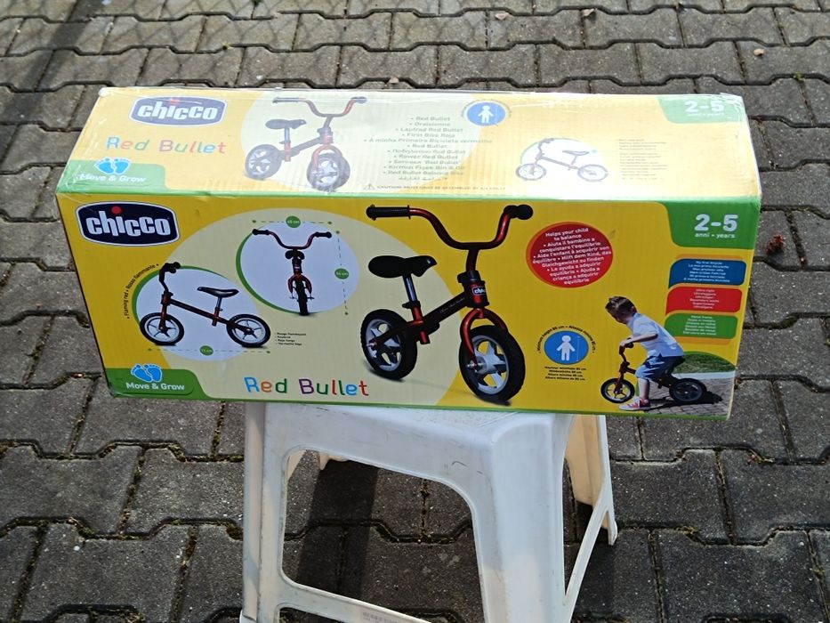 Rower biegowy Chicco  Red bullet  czerwony