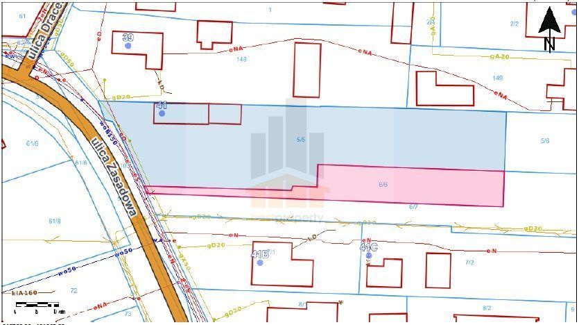 działka 1953 m2 ul. Zasadowa