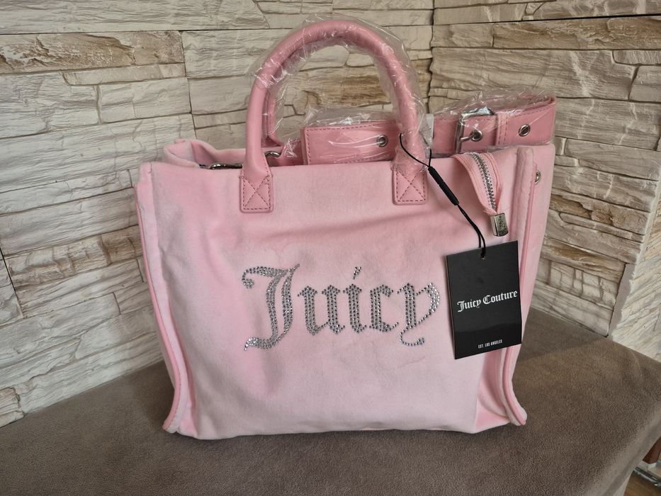 Torebka Damska Juicy Couture Welurowa