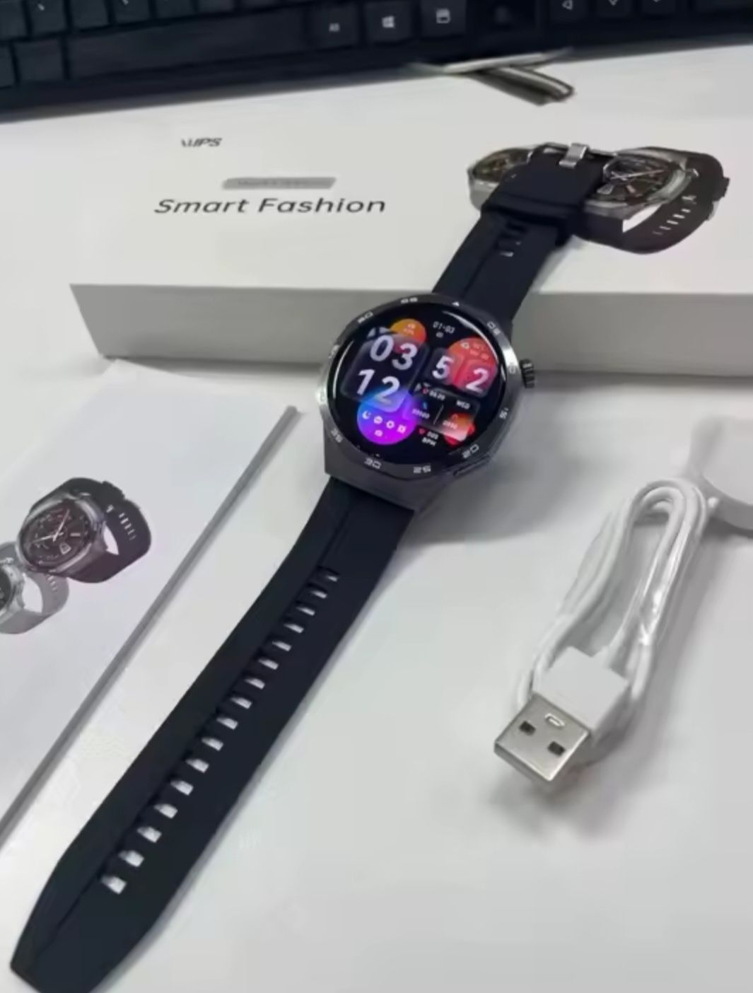 Smartwatch GT5 Czarny
