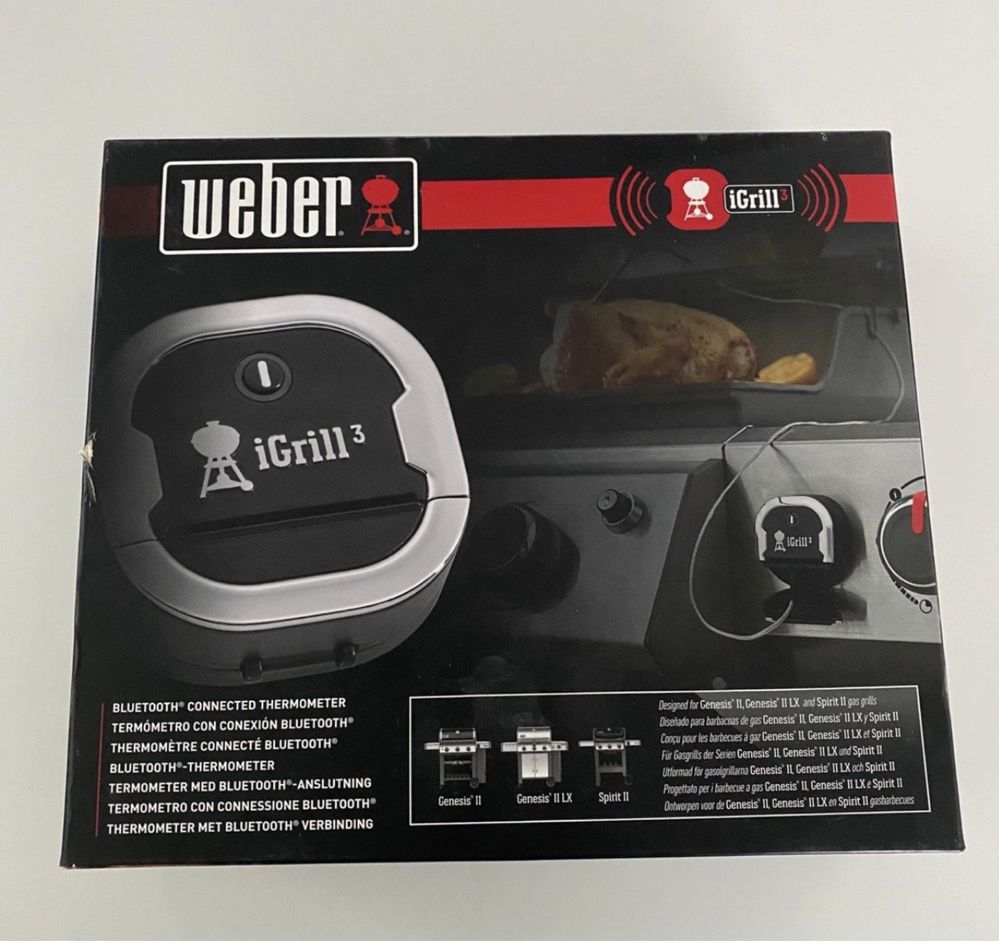 Термометр iGrill 3 для гриля Weber 72050