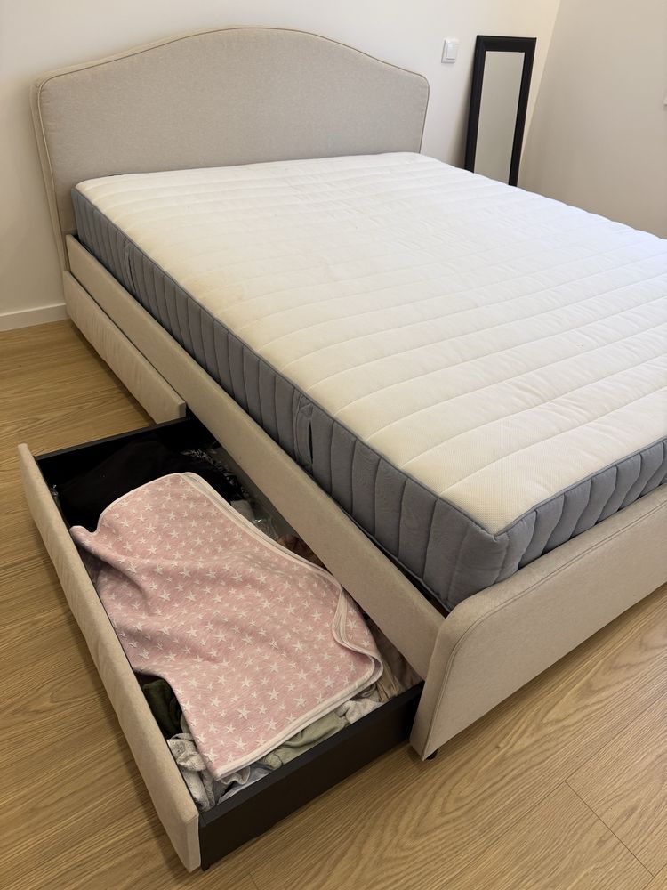 Vendo Cama ou colchao Ikea