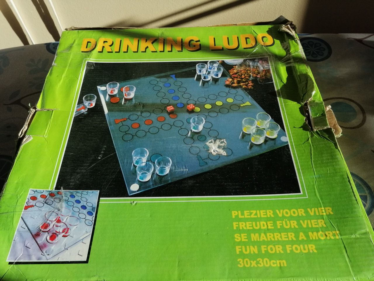 Drinking ludo. Alkoholochinczyk.
