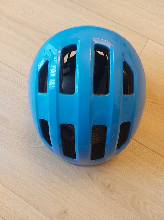 Kask rowerowy dziecięcy Abus smiley 3.0 niebieski 50-55 cm