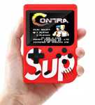 Przenośna mini konsola gra retro sup gamebox400 gier czerwona ttst1104