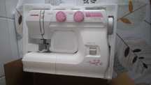 Maquina costura JANOME PINK 12 NOVA
