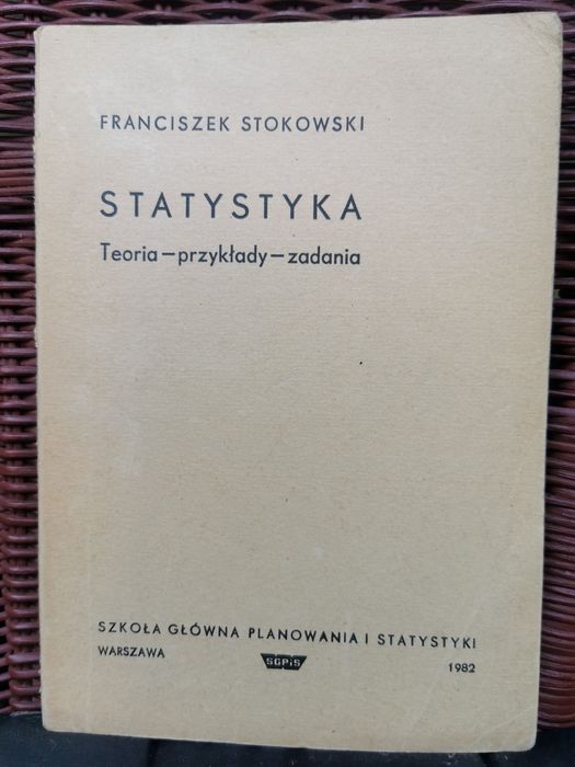 statystyka teoria przykłady zadania  Franciszek Stokowski
