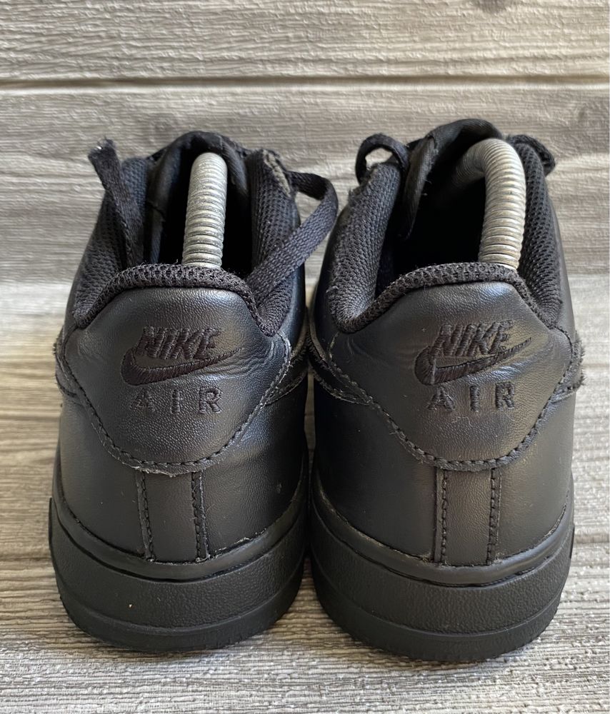 Nike Air Force one low, triple black, rozmiar 38, stan bardzo dobry