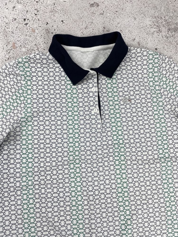 Lacoste Roland Garros Printed Polo Women’s жіноча футболка поло