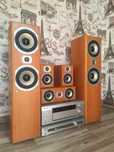 Колонки Cortland 2x100Вт. Усилитель Pioneer Sony Yamaha Magnat Onkyo