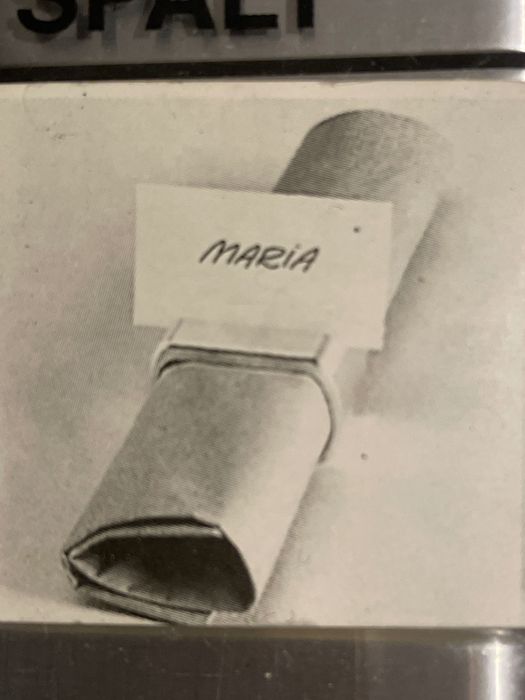 Obrączki na serwetki - 6 szt. - nowe