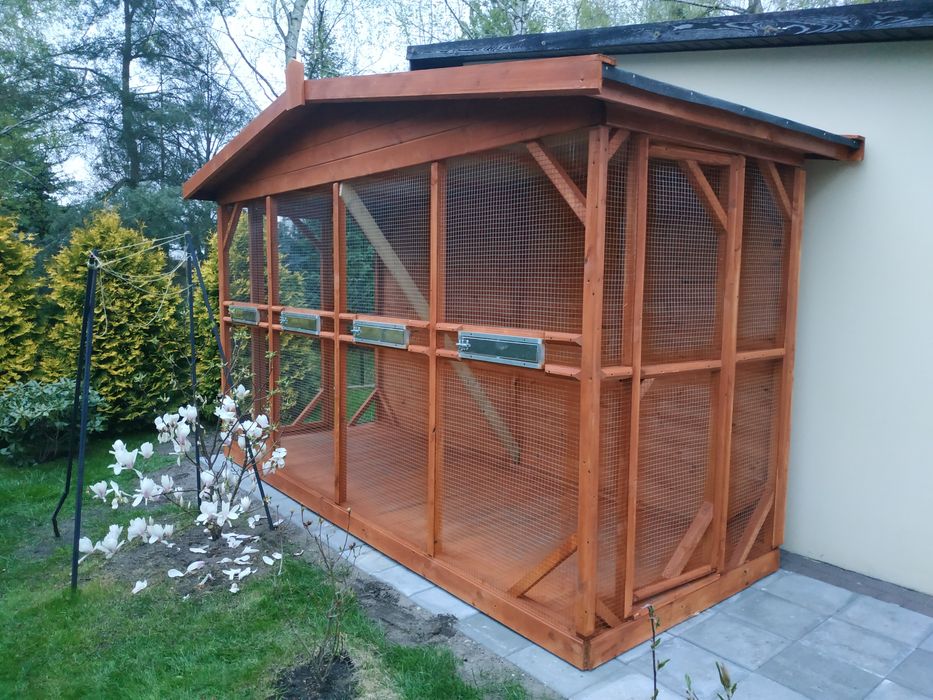 woliera-klatka-papugi-kanarki-nimfy-szczygły 4000 zł