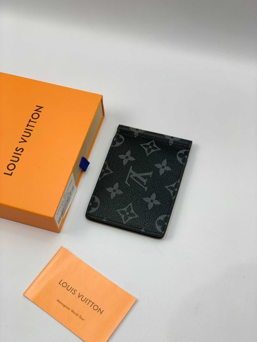 Зажим для денег Louis Vuitton бумажник Луи Виттон кошелек LV k304