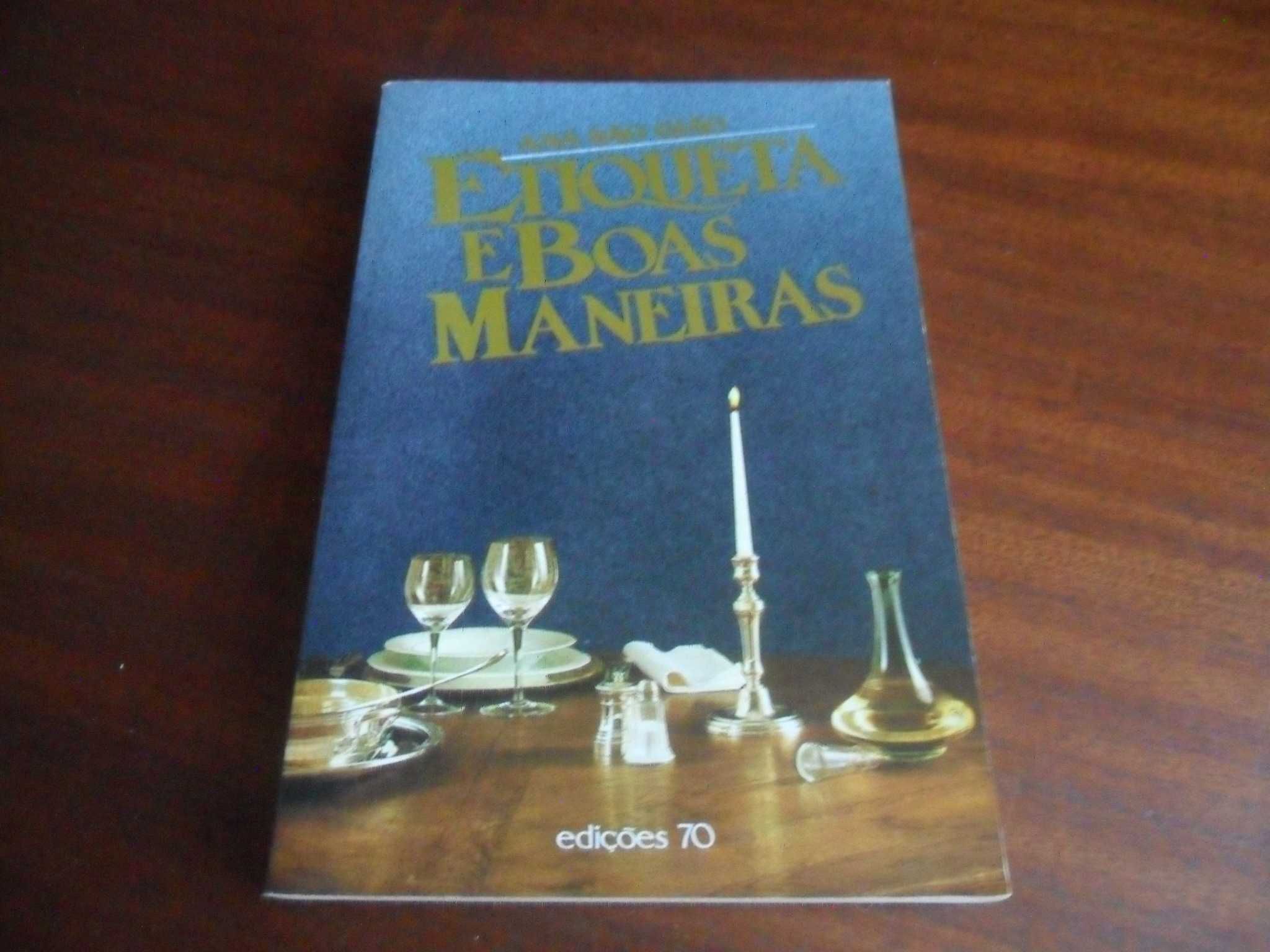 "Etiqueta e Boas Maneiras" de Ana São Gião