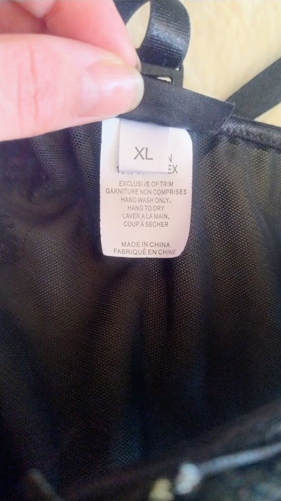 Top gorsetowy gorset ozdobny damski rozmiar xl