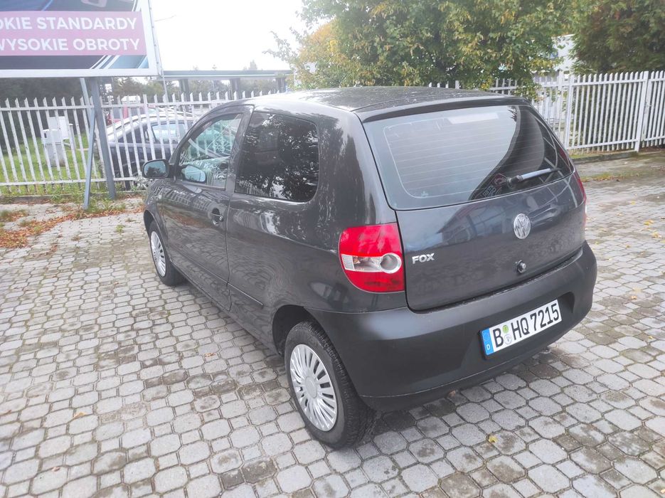 Vw Fox 1,2 benz,sprowadzony z Niemiec,opłacony,bdb stan,warto,2007 rok