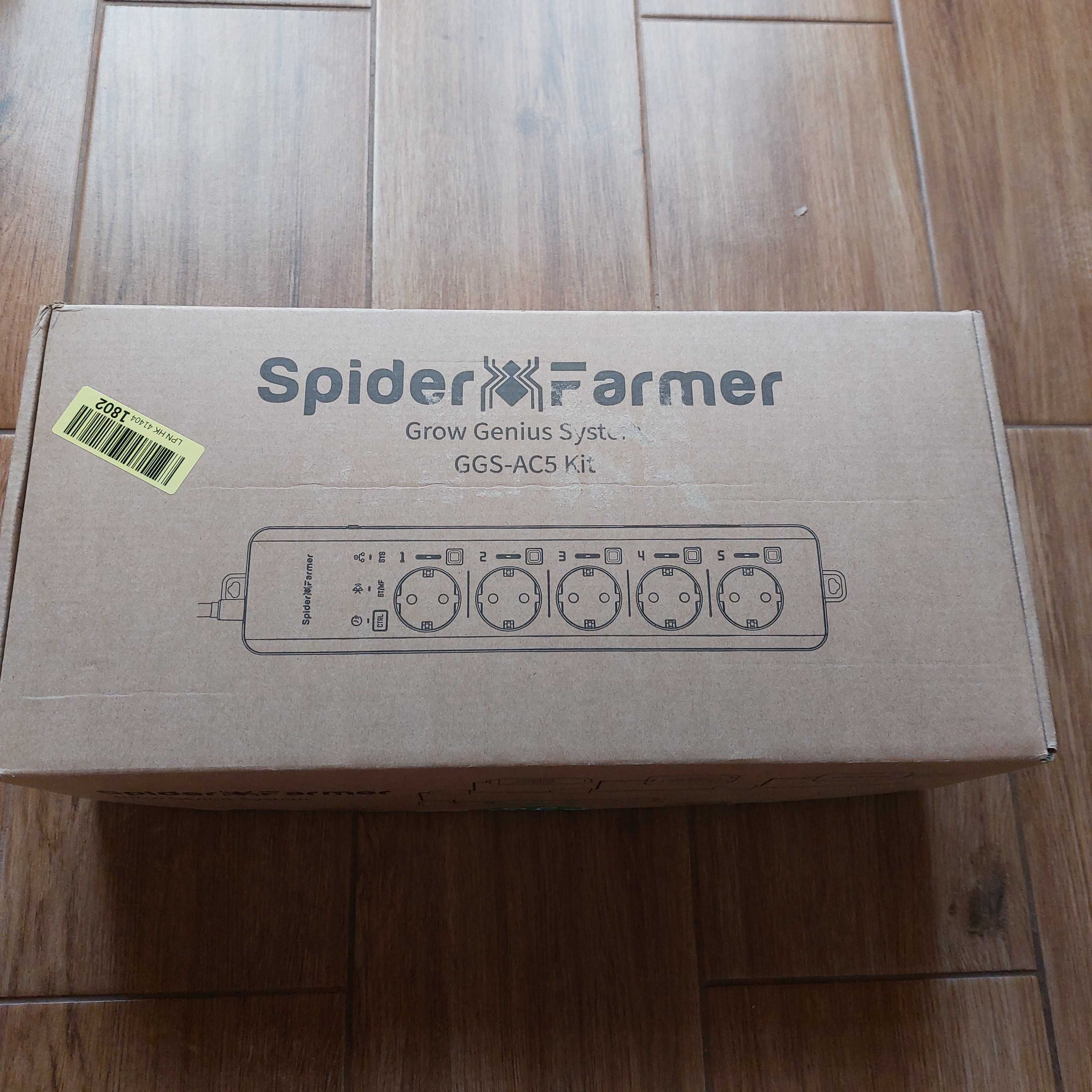 Inteligentne Sterowanie do Uprawy Spider Farmer