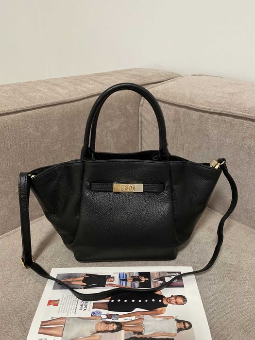 Італійська шкіряна сумка-тоут шопер Нова колекція