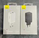 Зарядний пристрій Baseus GaN 5 Pro 65W TypeC+C+USB-A QC/PD