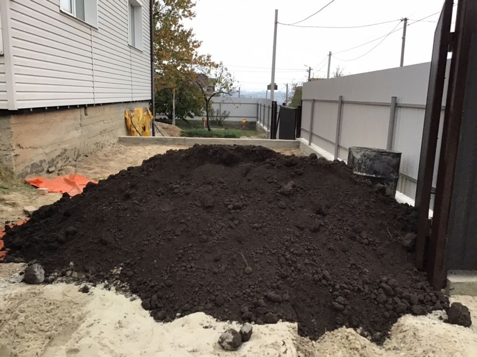 Чернозем, грунтосмесь, торф