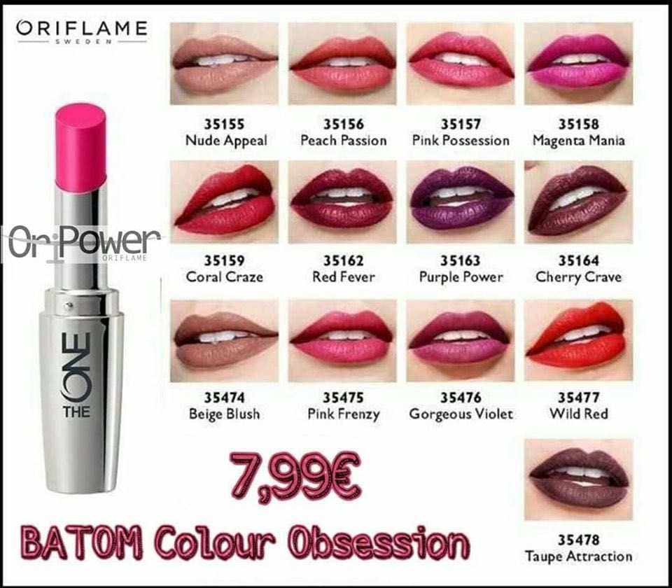 Batons Matte Obsession The One - Super Preço