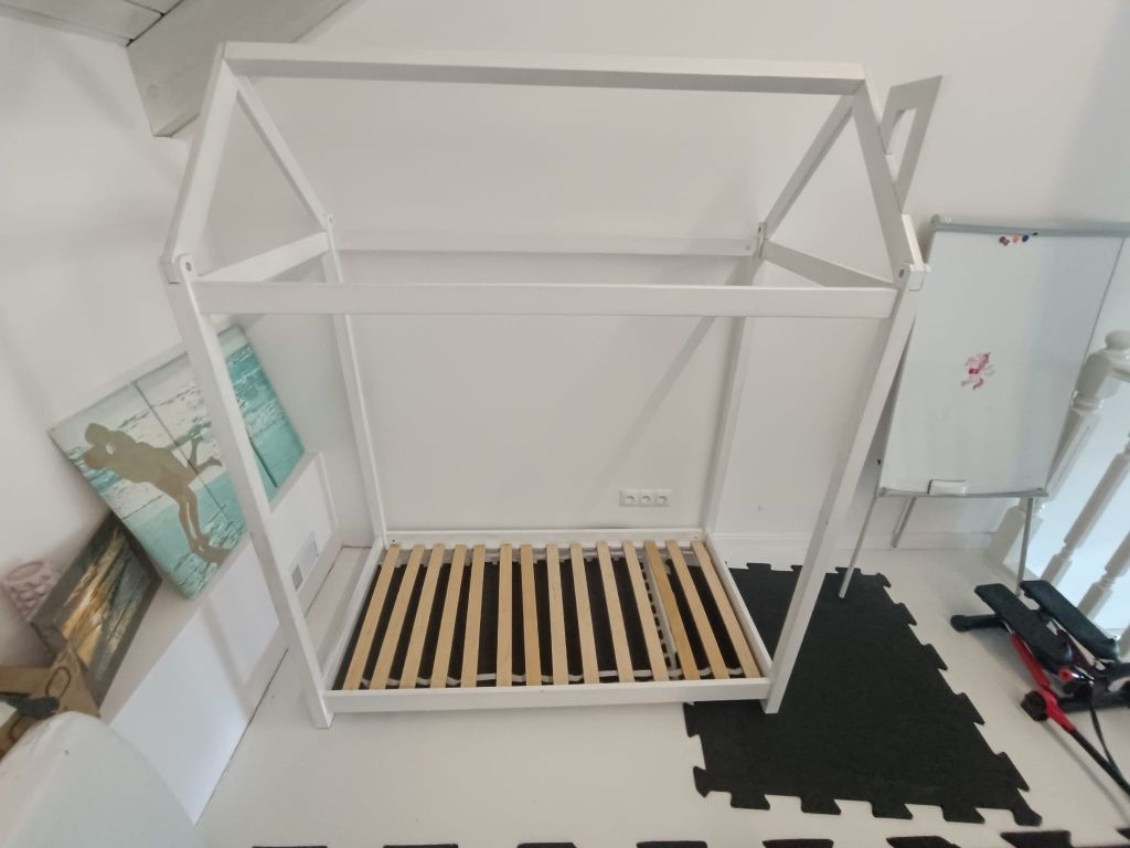 Łóżko dziecięce domek 140x70