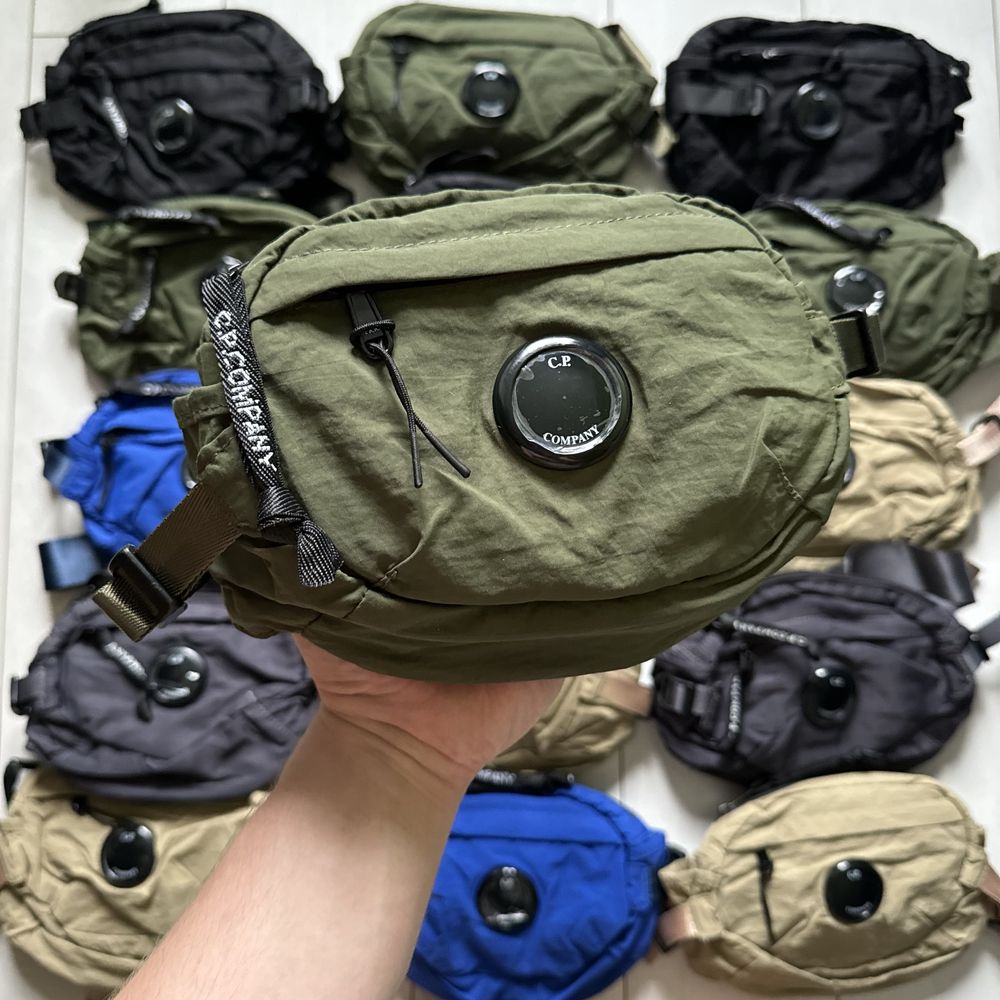 Сумка C.P. company. 5 кольорів: Чорий, Хакі, Сірий, Бежевий, Синій