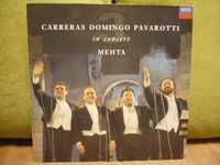 Kultowy winyl Carreras, Domingo, Pavarotti in concert Mehta.IDEAŁ.