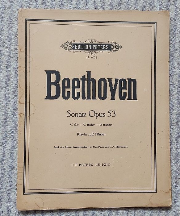 Wiekowe Nuty na Fortepian, Brahms, Beethoven