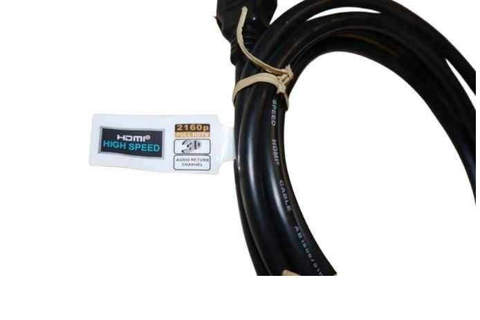 KABEL HDMI - HDMI 2m czarny nowy