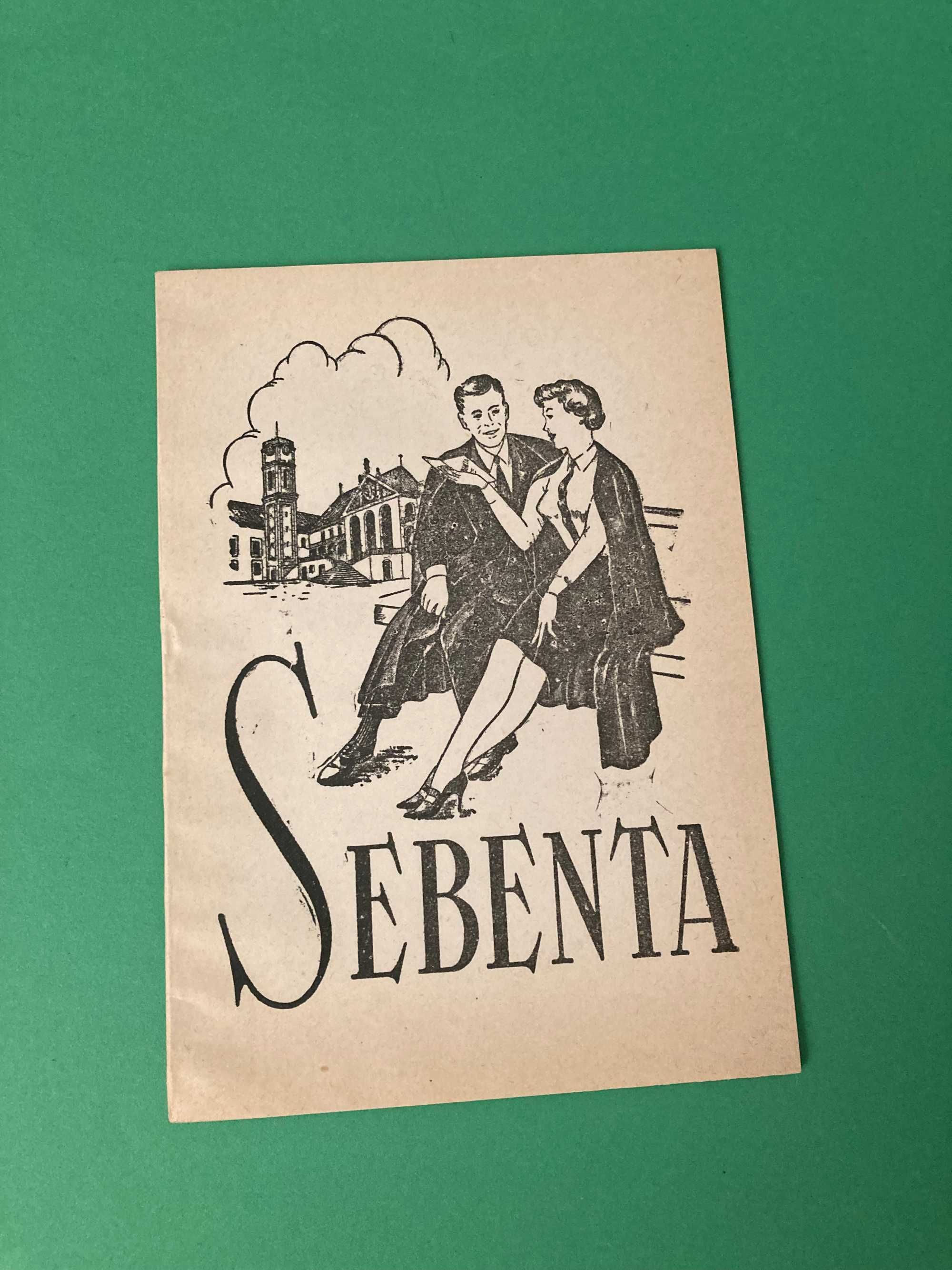 Rara Sebenta Escolar Coimbra Anos 50/60