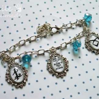 Bransoletka  typu charms - runy Dary Anioła