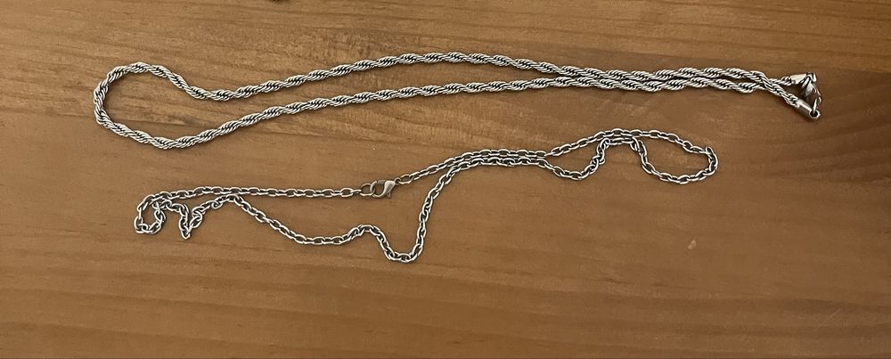 3 fios em Aço Homem