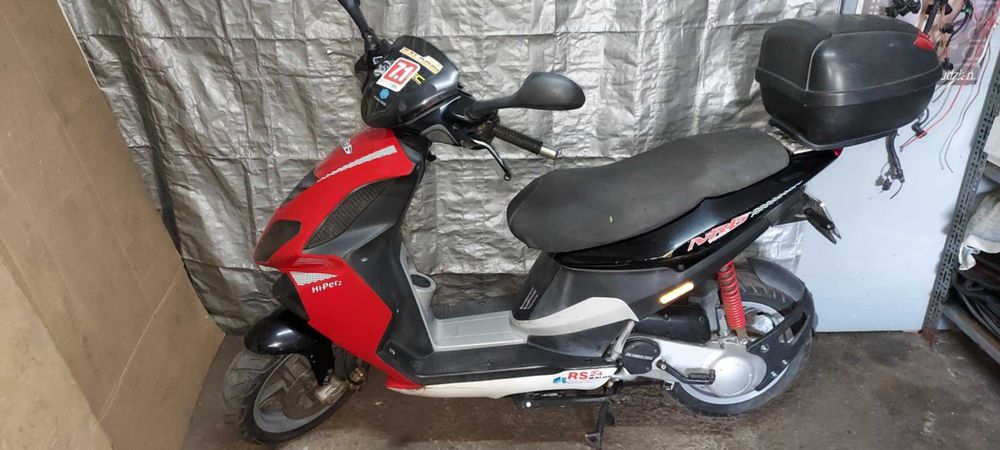 Piaggio NRG mc3 - 2006-  kask, pokrowiec na skuter